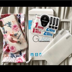 Loopy case for iPhone X Blossom print